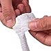 Velishy 100 pcs Disposable Non-woven Bouffant Cap Hair Net Cap ,Elastic Free Size