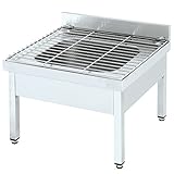 Fregadero con seno de 50 x 40 x 25 con reja