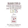 Blood Type O Food, Beverage and Supplemental Lists (Food, Beverage and Supplement) (Eat Right 4 Your Type) - Image 3