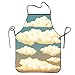 Produktbild Unisex Waterproof Aprons White Clouds Kitchen Apron for Cooking Gardening