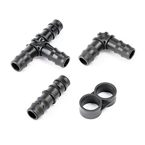 15 Stück Geradeverbinder für 16mm Tropfschlauch Schlauchadapter - 3