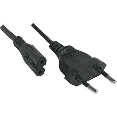 Tecline DEXLAN Cordon électrique secteur bipolaire noir 3 m