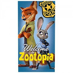 Preisvergleich Produktbild TU REGALO ACERTADO - Disney WD16949 Zootopia Handtuch