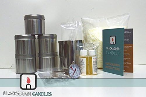 Beginners Large Tin Candle Making Kit - 100% Soy (Fruity/Fresh)