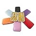 ALICE Multi-color Carbon Steel Nailcare Set 6pcs in Leather Box - Black