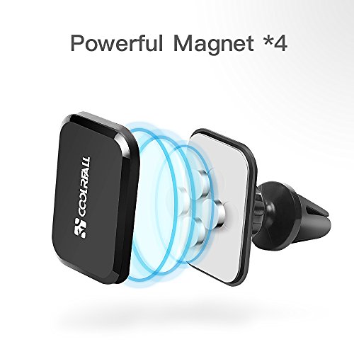 Handyhalterung Auto,CoolreallÂ® Magnet LÃ¼ftung KFZ Halterung Universal Universal fÃ¼r iPhone 7 / 6s / 6 / 5s / 5, Samsung und jedes andere Smartphone oder GPS-GerÃ¤t