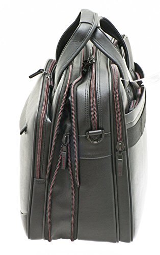 DAVIDT`S Laptoptasche Aktentasche schwarz - 3