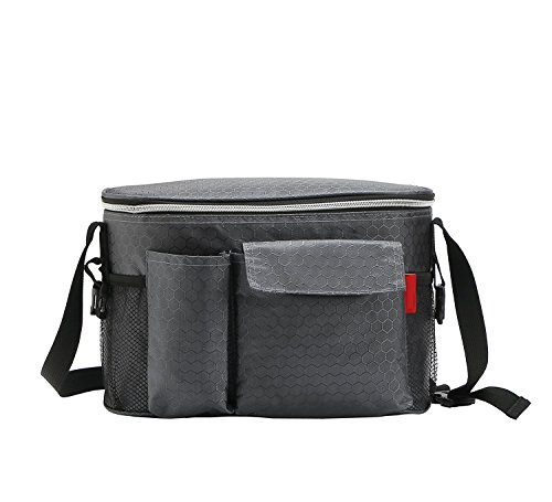 Yvonnelee Büro Mittagessen Tasche Lunchtasche Thermotasche Kühltasche Isoliertasche für Lebensmitteltransport Isoliert 8 Liter Klein