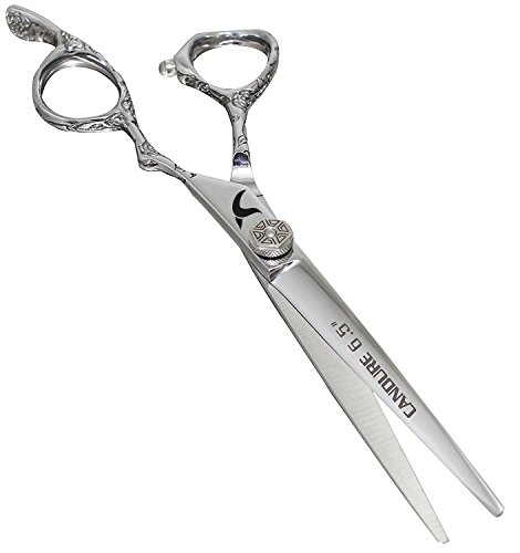 CANDURE® Professionell Haarschneideschere 6.5″ Zoll Haarschere Haarschneideschere Friseur Schere Profi Friseurschere – Friseurscheren – Friseurschere Effilierschere Haarschere + Etuis - 4