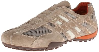 Geox Uomo Snake L, Sneakers Basses homme, Beige (C0845), 47 EU