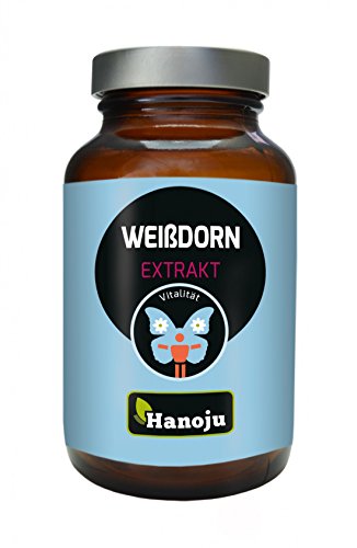 Preisvergleich Produktbild Hanoju Weißdorn Extrakt 450 mg - 90 Kapseln