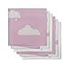 Produktbild Jollein 535-849-65056 Mullwindel, Clouds rosa (6 pack)