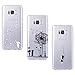 Produktbild Yokata [3 Packs] Samsung Galaxy S8 Plus Hülle Transparent Silicone Handytasche Handyhülle Schutzhülle TPU Schale Etui Bumper Ultra Dünn Slim Durchsichtig Motiv Muster Clear Backcover Schutz für Samsung Galaxy S8 Plus Cases Covers - Löwenzahn + Weißer Hase + Mädchen