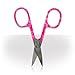 Nail Scissors Professional Technician Stainless Marble Pink Manicure Curved Scissors