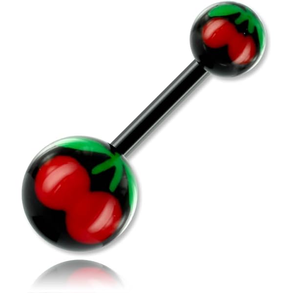 Banane De Nombril Acrylique Cézanne Inoki - Acier Chirurgical 1.6mm - Boules 5-8mm - 7