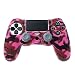 Produktbild Jiamins 3-in-1 Anti-Rutsch-Soft-Camouflage-Silikon-Cover Haut Case + 2 Thumbsticks Caps für PS4 Pro Slim Controller