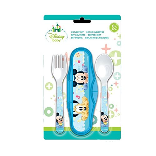 Mickey Mouse - Estuche cubiertos microondas (Stor 39814)