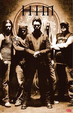 HIM VILLE VALO POSTER -NEW GROUP SHOT 24X36 Sepia PRINT