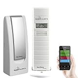 terrario exterior pogona Control permanente de la temperatura y de la humedad a través de tu teléfono inteligente.