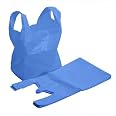 Lot 75 Grands Sacs Transport Plastique Robuste 28x43.2x53.3 Cm - Vert - Sacs Courses Et Utilitaires