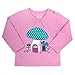 Kite Baby Girls Mouse And House Long Sleeve T-Shirt, Pink, 3-6 Months