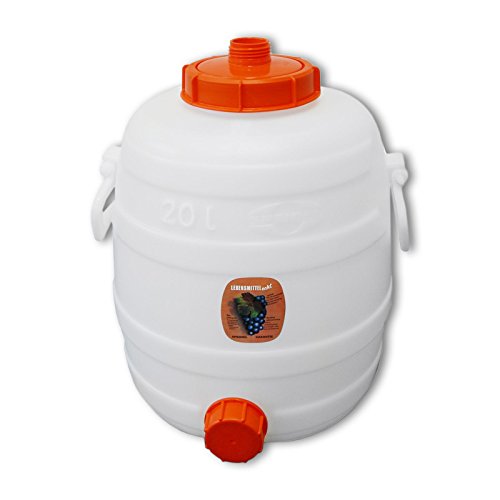 Speidel Getränkefass 20 Liter Rund + Gärspund + Hahn - 2