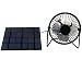 Produktbild 3 W Solar Panel Powered 10,2 cm USB Mini Fan tragbarer Ventilator für Wohnwagen Chicken House Gewächshaus Dach Vent