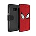 Price comparison product image Stuff4 PU Leather Wallet Flip Case/Cover for Samsung Galaxy S7 Edge/G935/Spider-Man Mask Inspired Design/Super Hero Comic Art Collection