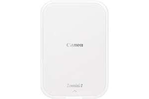 Canon ZOEMINI 2 Mini Fotodrucker für Handy + 10er Druck-Set | Bluetooth 5.0 kabelloses Dru