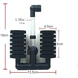 XinYou XY-2831 Bio-Sponge Air Pump Double Sponje Water Filter Happy Fins