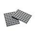 Produktbild 2 x Lego System Bau Platte neu-hell grau 6 x 8 75043 8077 31026 10177 7897 3036