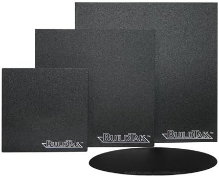 BuildTak BT08X08WT-3PK 3D Printing Build Surface, 8" x 8", 203 mm x 203 mm, Square, White (Pack of 3)