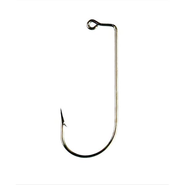 Eagle Claw Aberdeen 90° Jig Fishing Lure - Gold, 100 Hooks Per Box, Made In USA