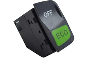 HACREYATU 4518204410 Durevole anteriore auto Start Stop Switch ECO OFF interruttore per Mercedes-Benz Smart Fortwo 451 2008-2015 (Nero)