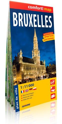 Bruxelles 1/11 000 (carte laminée) gratuit