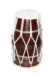 Music World 092 Handmade Sheesham Wood Dholak