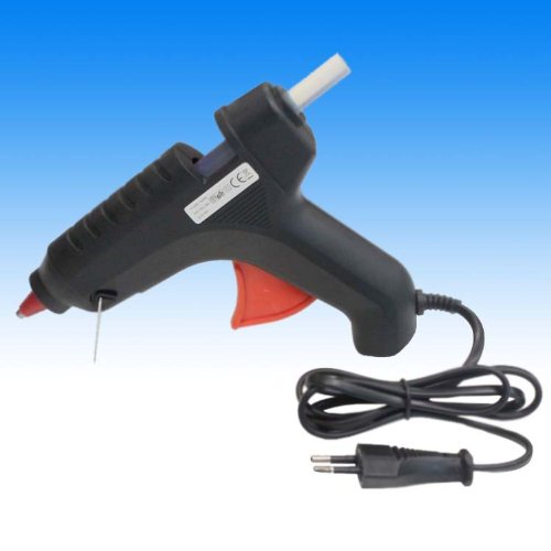 UNIVERSAL HEISSKLEBEPISTOLE SCHMELZKLEBEPISTOLE LEIMPISTOLE inkl. HEISSKLEBEPATRONEN