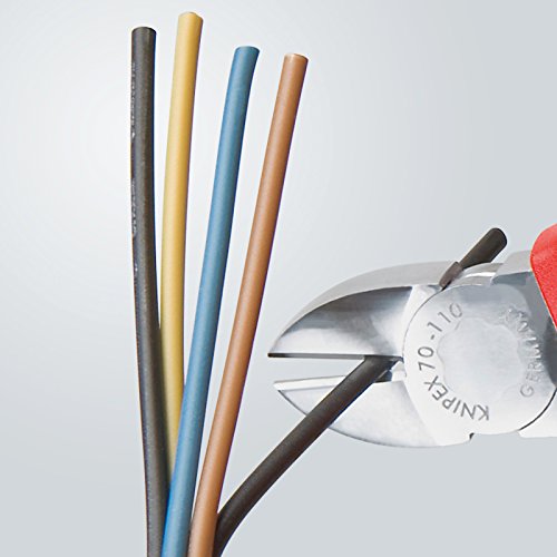 Knipex 70 15 110 Mini-Seitenschneider, Schneiden bis Ø 3,0 mm, Länge 110 mm - 3