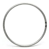 Los anillos de metal son ideales para proyectos de decoración del hogar y arte, hacen centros de mesa envolviendo o pegando flores de seda alrededor del anillo