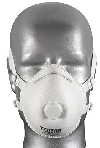 Preisvergleich Produktbild TECTOR Dolomit-Feinstaubmaske P3 D - 5er Pack