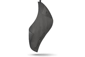 ‎STRYVE STRYVE Mikrofaser-Sporthandtuch – Das Original aus DHDL – Towell+ Micro – Iron Grey – 105 x 42,5 cm – Tasche & Rutschschutz – Kompakt, Leicht & Saugfähig – Ideales Handtuch fürs Gym & Reisen