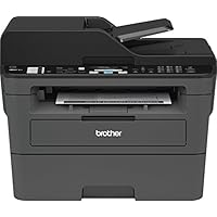Brother MFCL2710DW Stampante Multifunzione Laser 4 in 1 Monocromatica a 30 ppm con Rete Cablata, Wi-Fi, Duplex in Stampa, ADF da 50 Fogli e Display LCD [Italia]