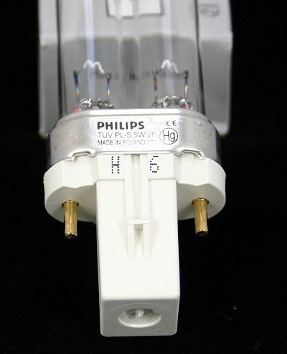 2 Stück Philips PL Lampe 9 Watt UV-C Ersatzlampe Länge: 167mm - 5