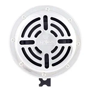 UNO MINDA D857007 12V K125 CHROME HORN SET (WITH RELAY) - Universal for all 4 wheeler