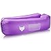 Produktbild IceFox Luftsofa, Wasserdichtes Aufblasbares Air Lounger mit Tragebeutel, zum Schlafen im Freien, im Innenbereich, zum Zurücklehnen und Entspannen, Aufblasbarer Sitzsack für Camping|den Strand(Lila)