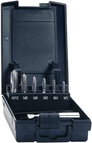 KAYSER 05937 Einschnitt-Gewindebohrer-Bits-Satz HSSG,Inhalt: je 1 St¿ck M3, M4, M5, M6, M8, M10