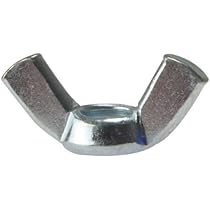 10 Dadi A Farfalla M8 In Acciaio Zincato - DIN 315, Per Montaggio Senza Attrezzi - Foto 4