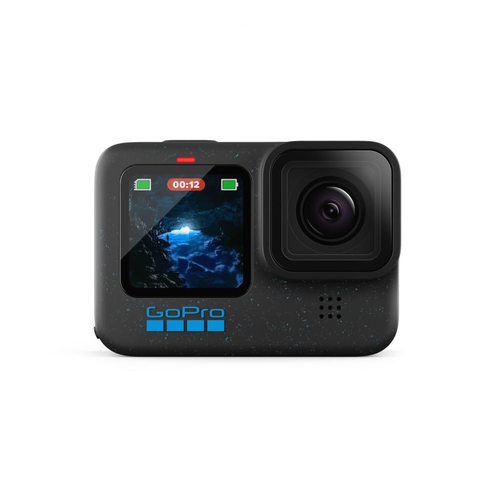 Gopro Hero12 Black - Waterproof Action Camera With 5.3K60 Ultra Hd Video, 27Mp Photos, Hdr, 1/1.9" Image Sensor, Live Streaming, Webcam, Stabilization - Digital