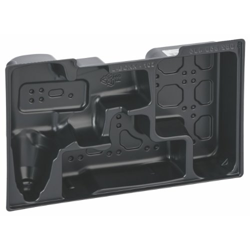 BOSCH Einlage für L-Boxx 102, 203 x 61 x 332 mm, für GDR/GSR 10,8 nur Werkzeug, 2608438014