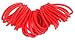 Allsorts® 36 Red Endless Elastics Hair Bobbles Elastic Bands Hair Accessory